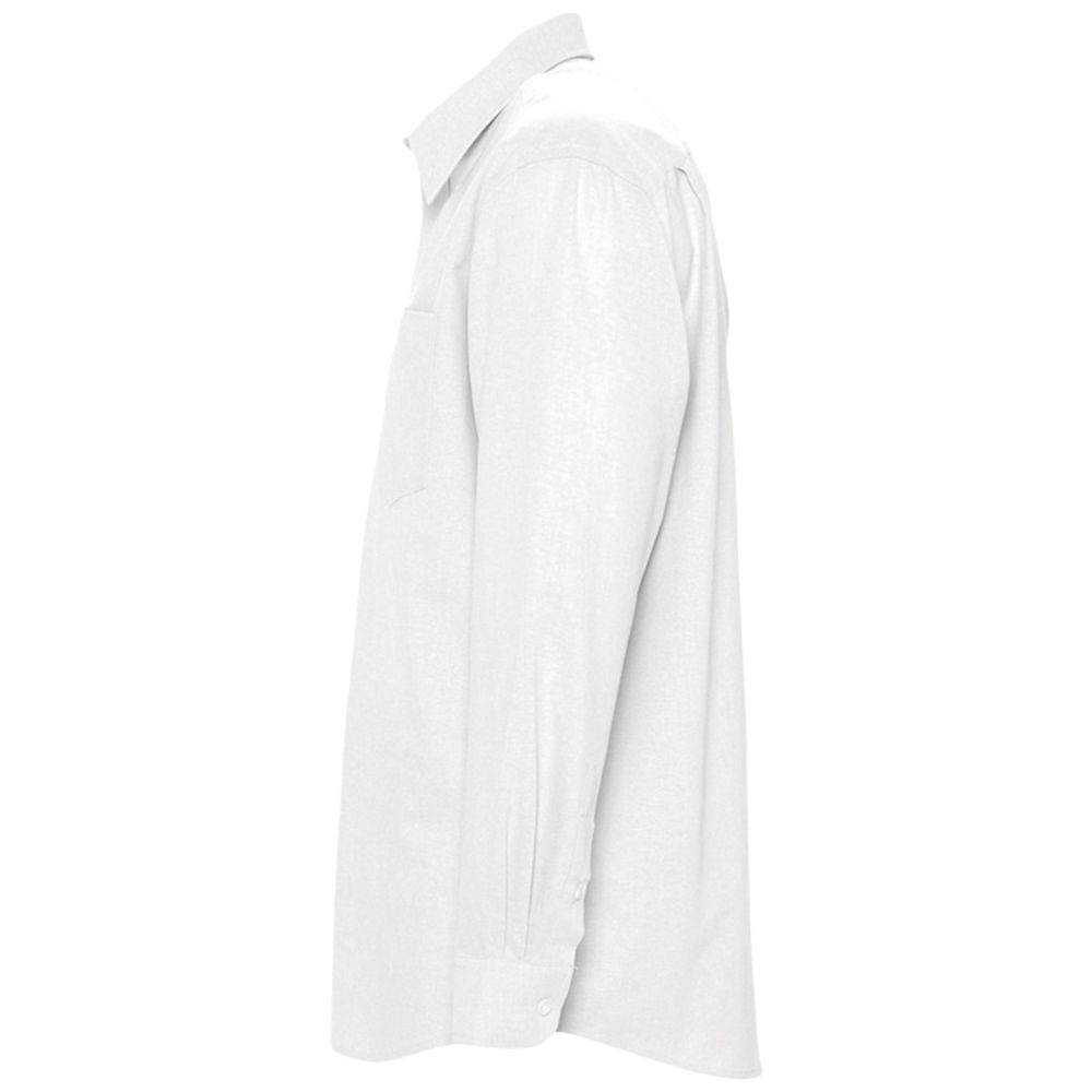 Рубашка мужская с длинным рукавом Boston, белая-3