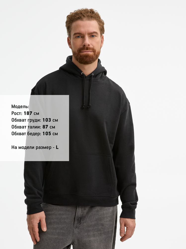 Худи унисекс Condor, черное-4