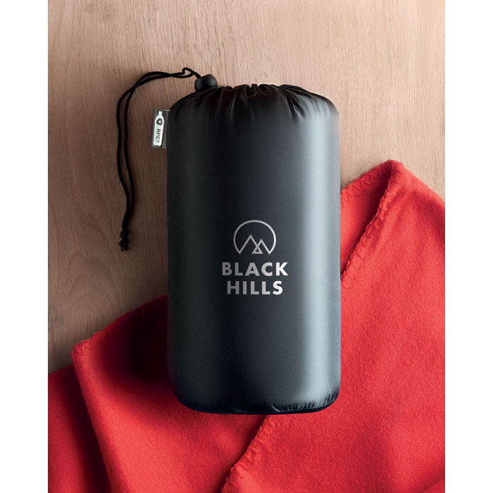 Плед, красный-4