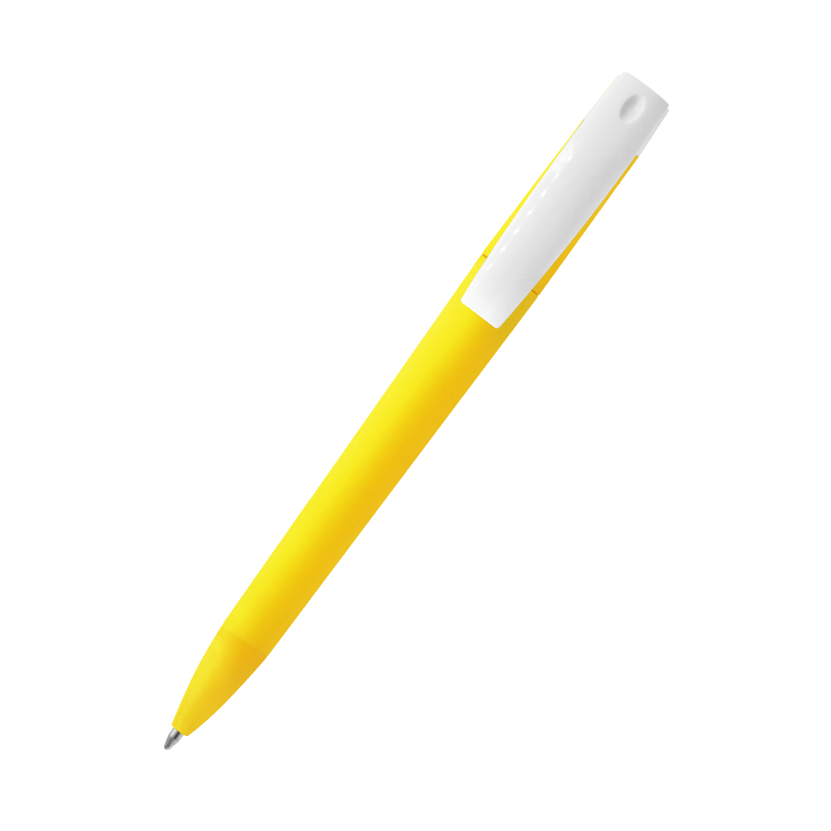 Ручка пластиковая T-pen софт-тач, Жёлтый-2