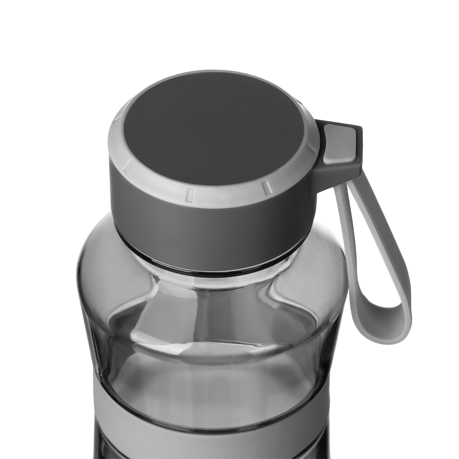 Бутылка для воды Jump, черная-7