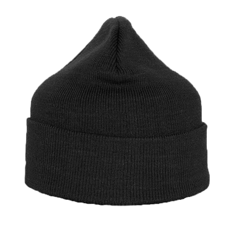 Шапка вязаная двойная ESSENTIAL, черный-2