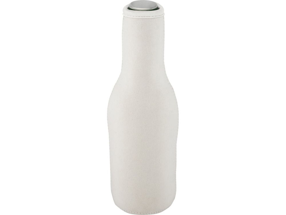 Fris Рукав-держатель для бутылок из переработанного неопрена , белый-5