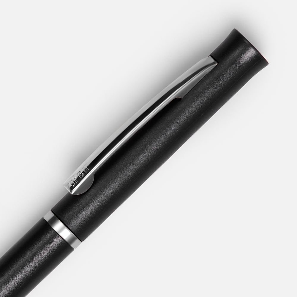 Ручка шариковая Euro Chrome, черная-3