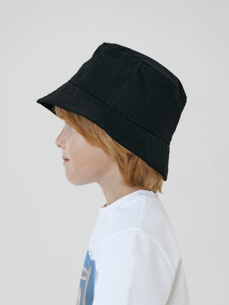 Панама детская Bizbolka Challenge Kids, черная-4