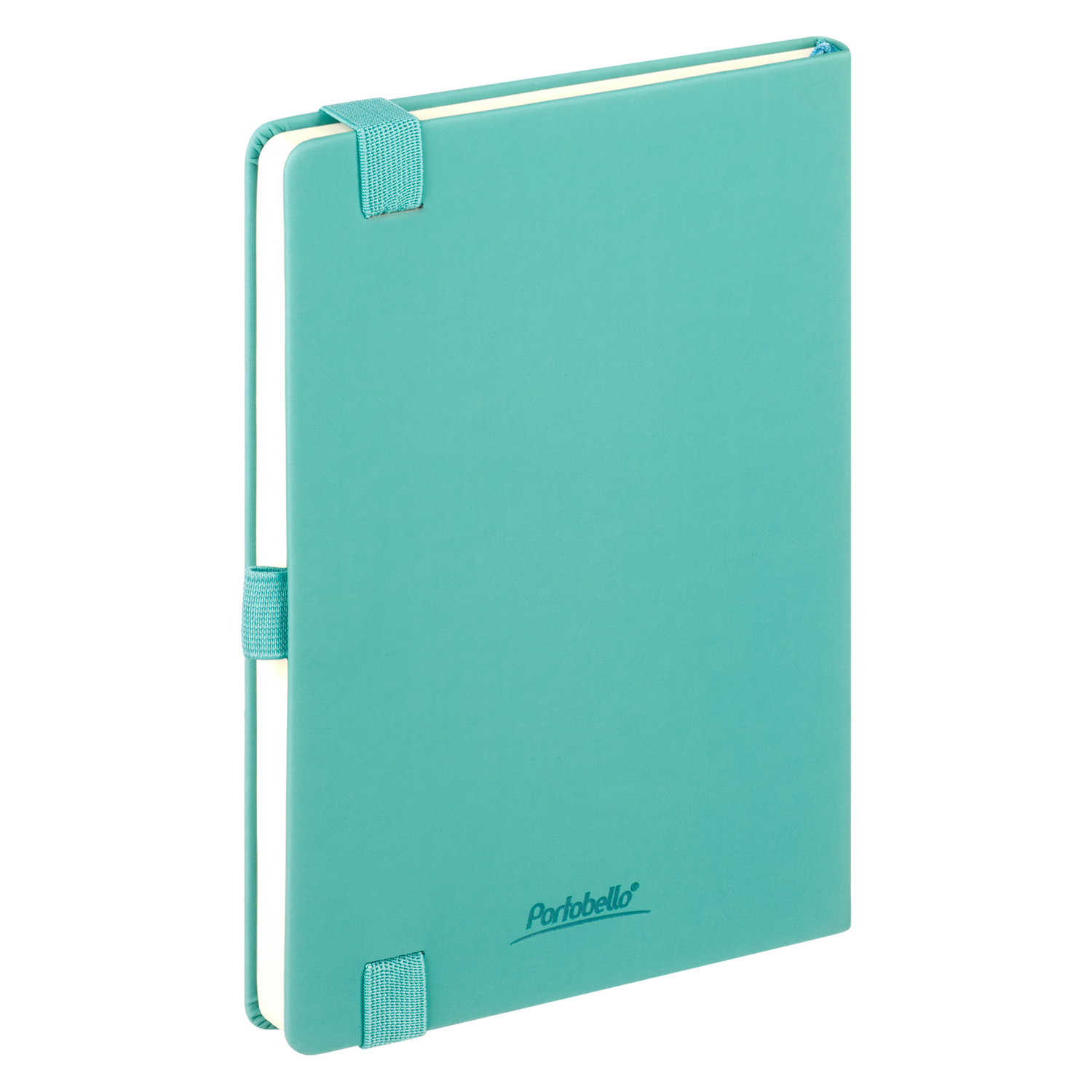 Ежедневник Альфа (Alpha) недатированный, бирюзовый/серый-5