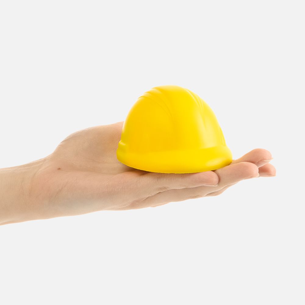Антистресс «Каска», желтый-1