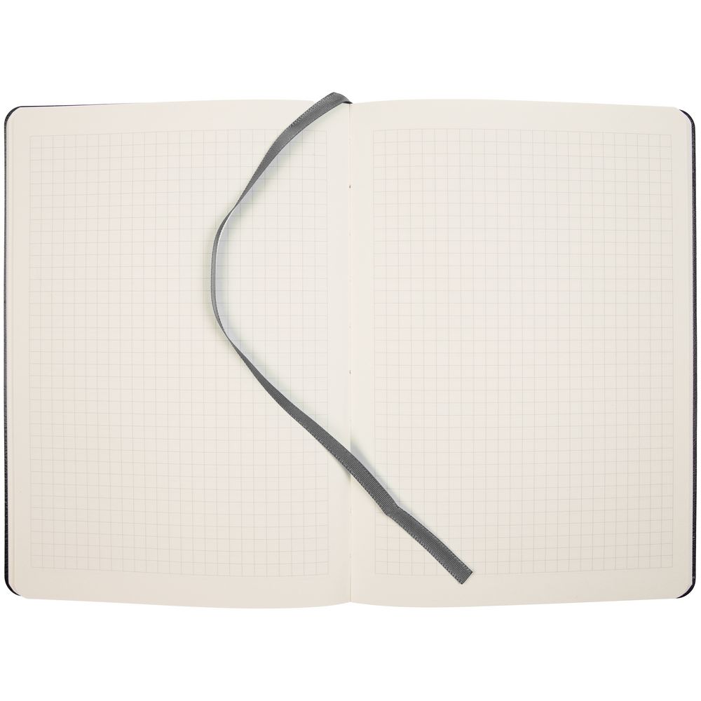 Блокнот Verso в клетку, темно-серый-3