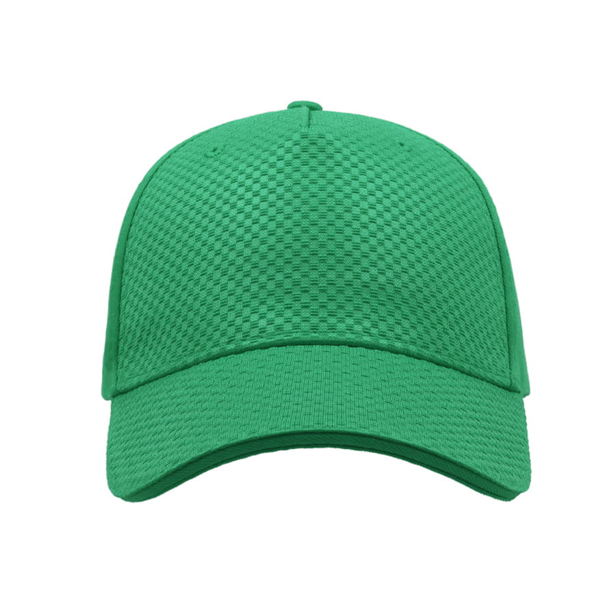 Бейсболка GEAR, 5 клиньев, застежка на липучке, зеленый-3