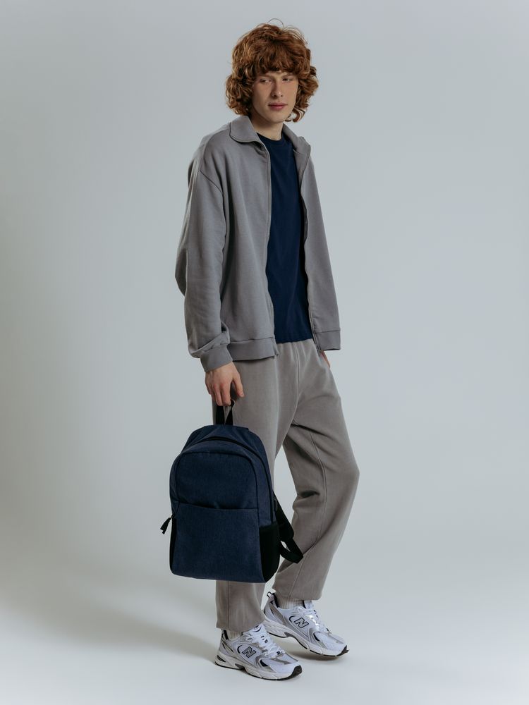 Рюкзак для ноутбука Conttori, синий меланж-6