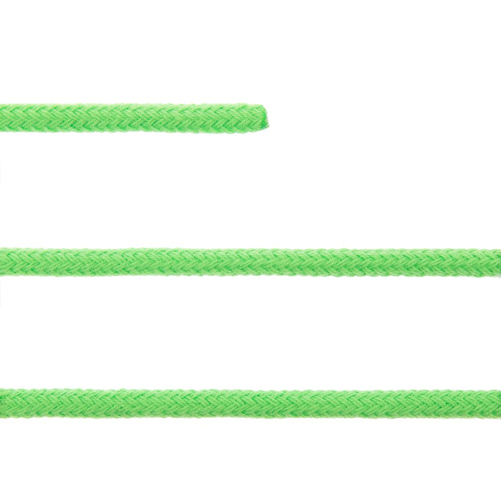 Круглый шнур Lasso L, зеленый неон, 110 см-1