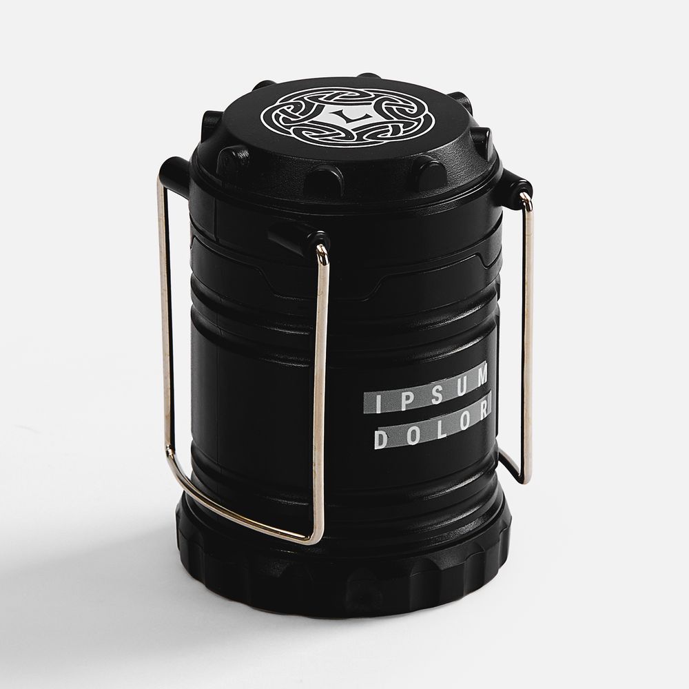 Кемпинговый фонарь с имитацией пламени Lindau Flame, черный-5