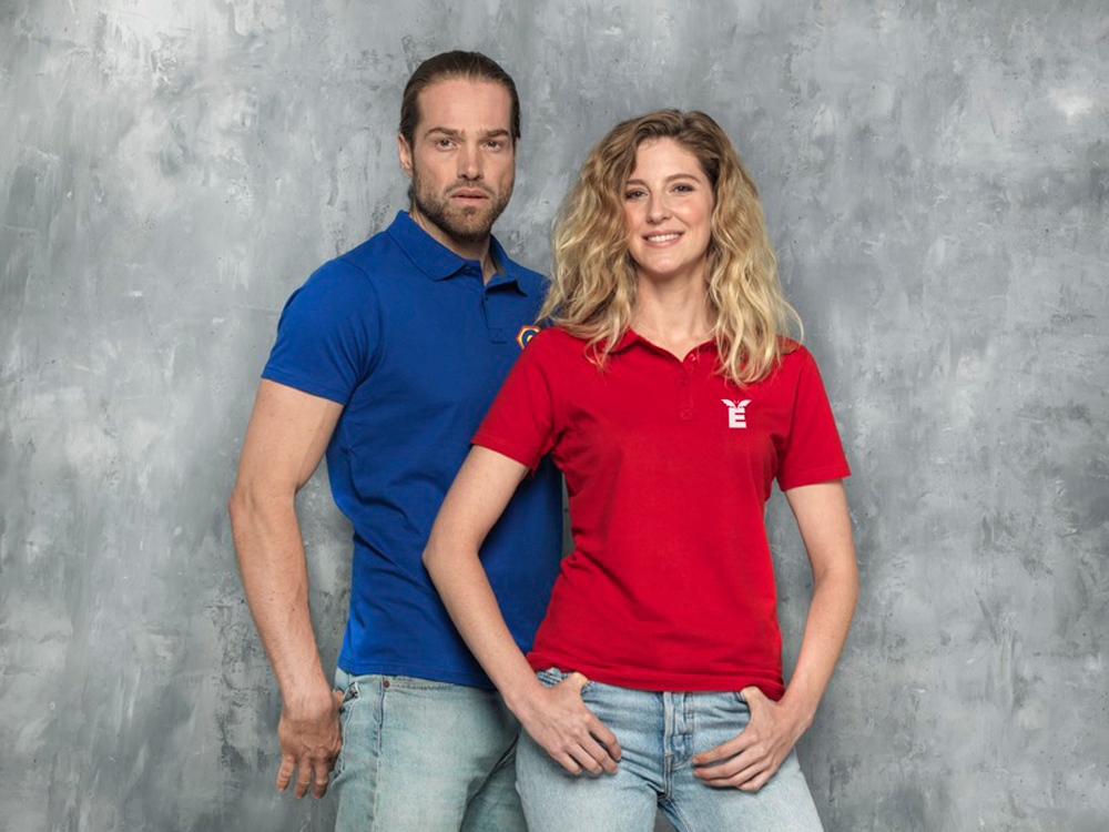 Рубашка поло Liberty мужская, синий-4