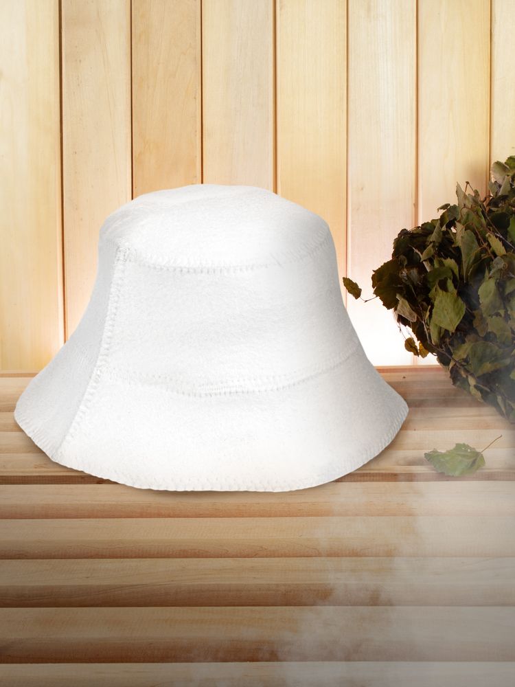 Банная шапка Panam, белая-2