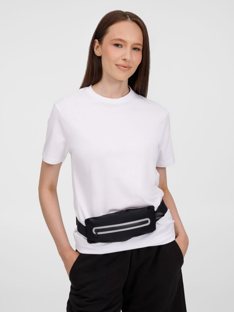 Спортивная поясная сумка Springa, черная-3