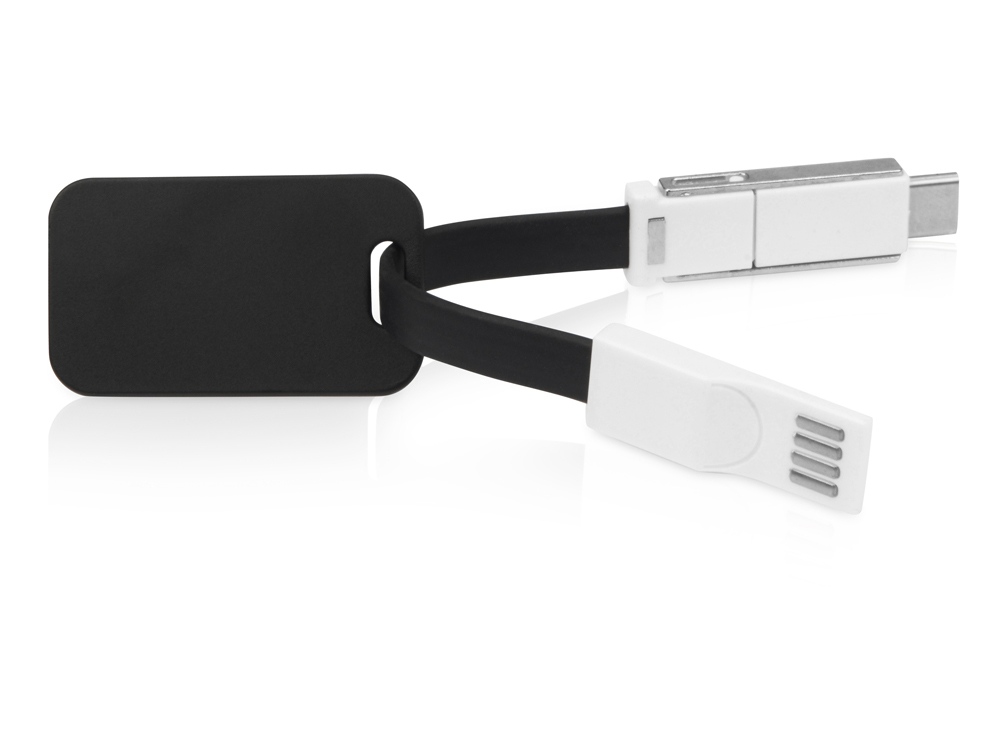 Зарядный кабель 3-в-1 Charge-it, черный-2