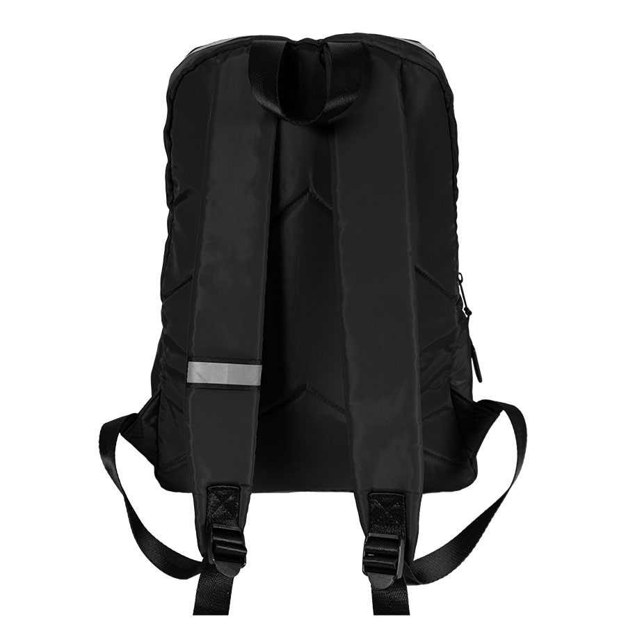 Рюкзак SHINE, чёрный, 38 х 23 х 12 см, 100% нейлон, черный-6