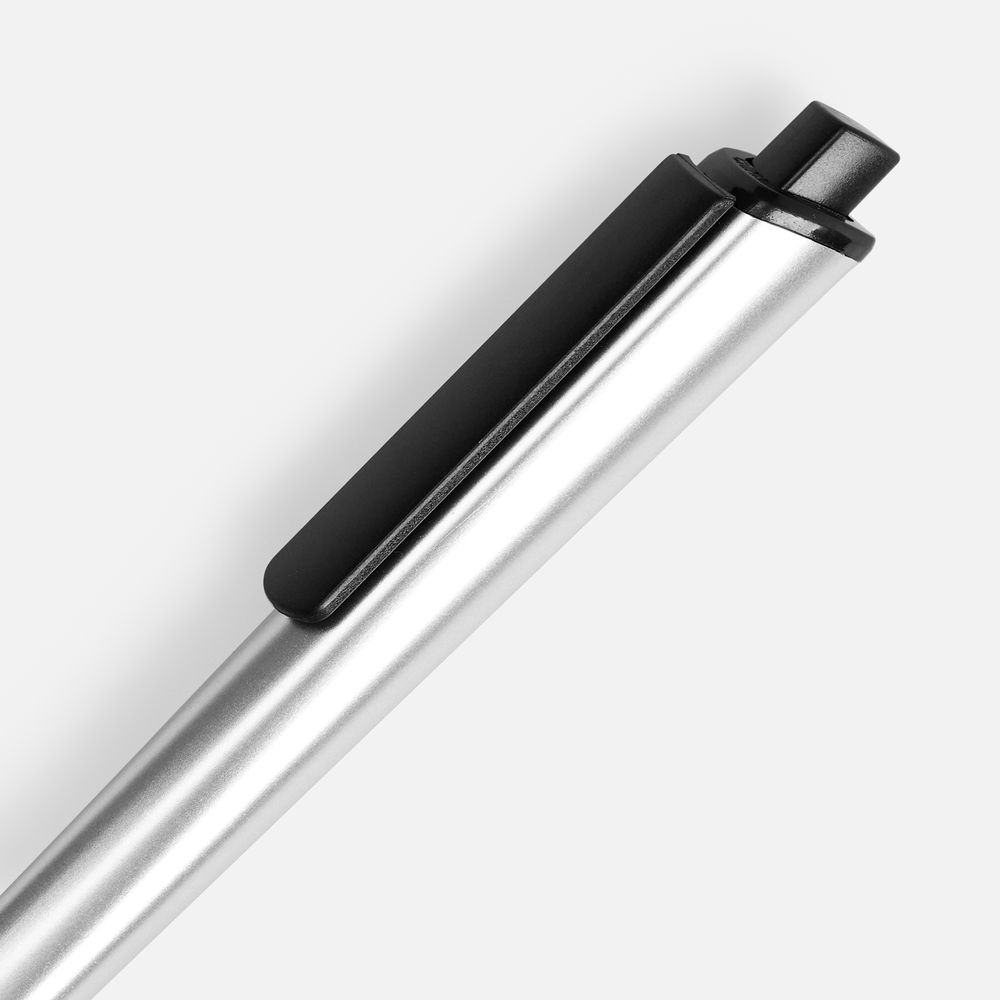 Ручка шариковая Informa, металлик, серебристая-2