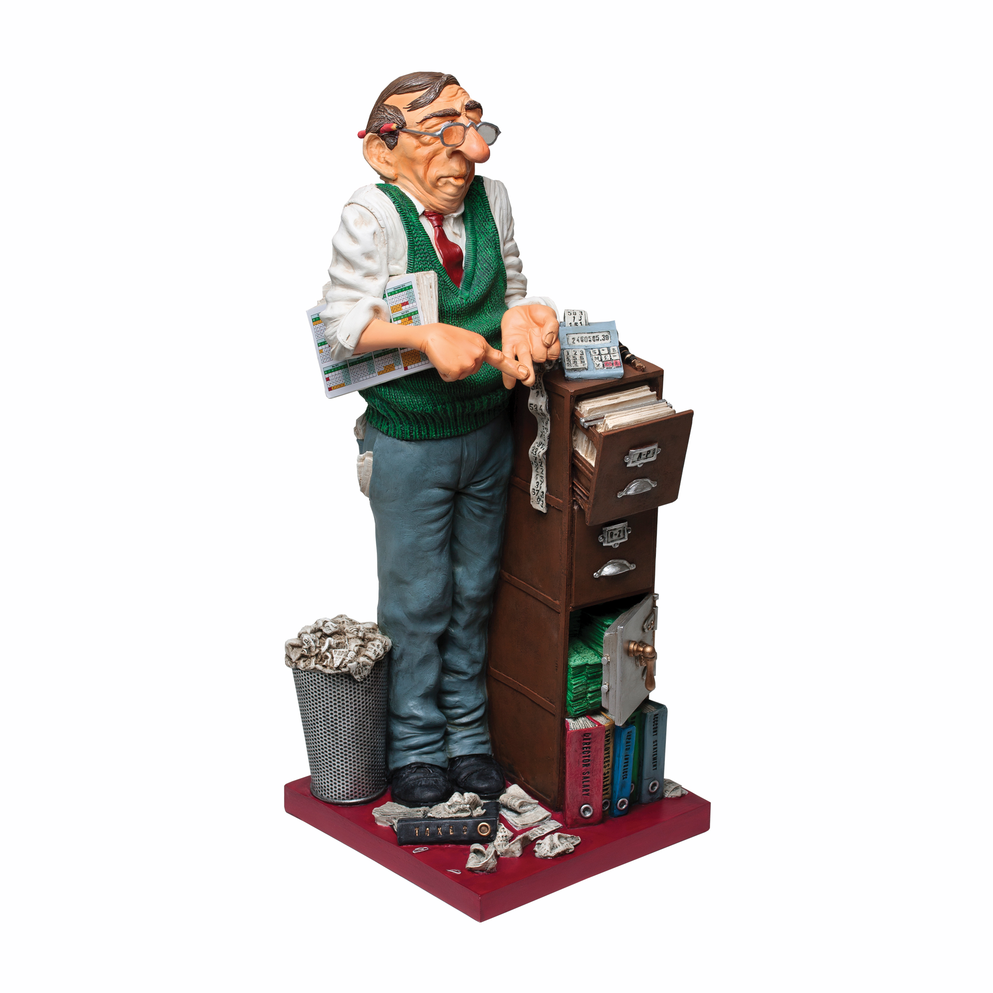 Скульптура "Бухгалтер"-0
