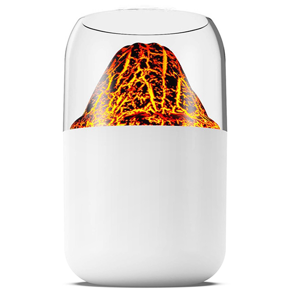 Светодиодный USB увлажнитель-аромадиффузор Volcano 2.0, Белый-0