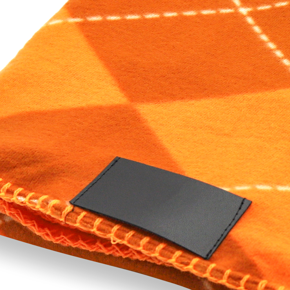 Плед Aberdeen, Оранжевый-1