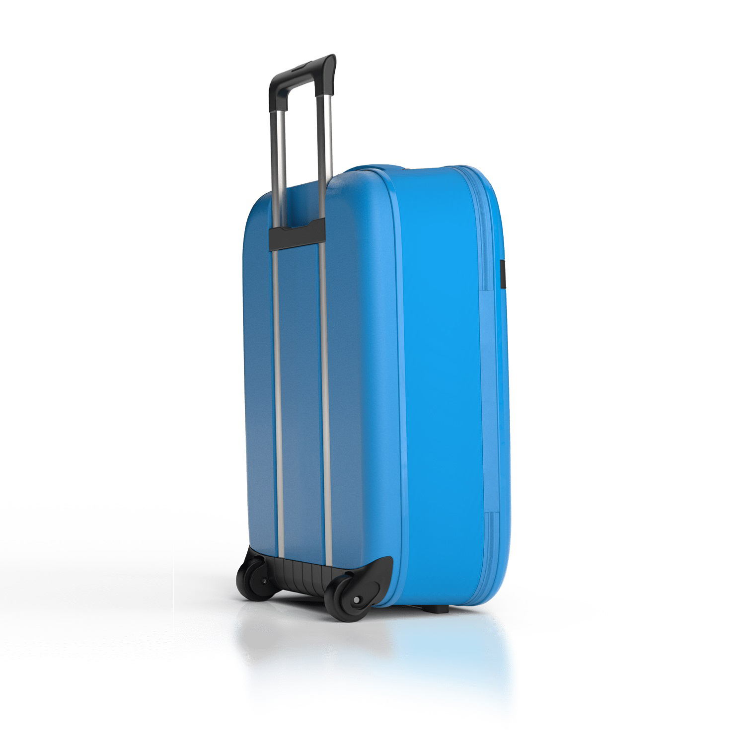 Чемодан складной Rollink Aura 55x40x20 см, 2 колеса, синий-8