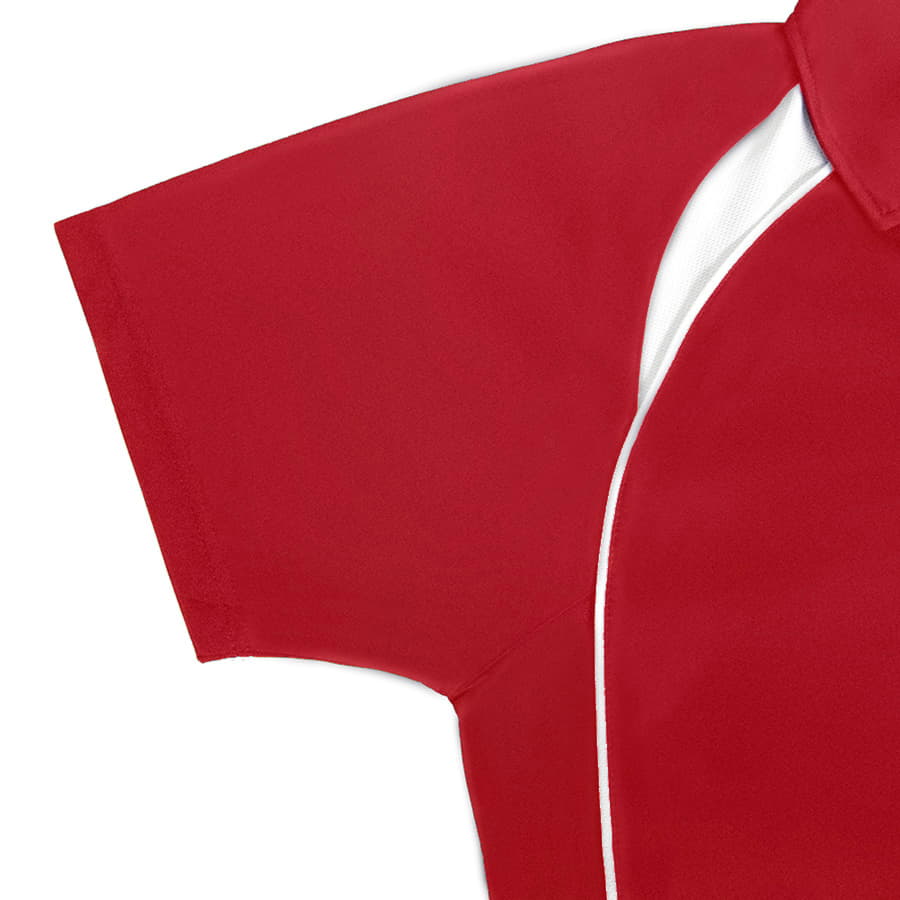 Поло мужское PALLADIUM 140, красный, белый-5