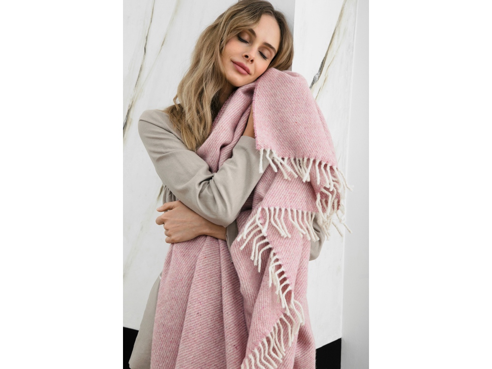 Плед MARZOTTO AREQUIPA 1005, розовый-6