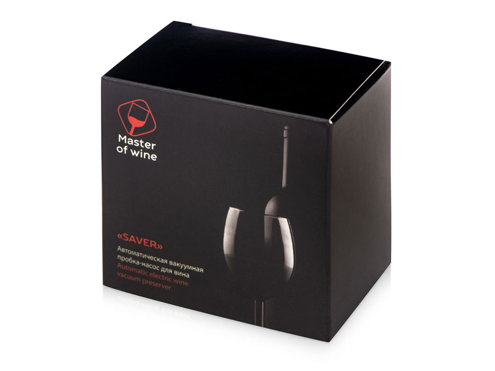 Автоматическая вакуумная пробка - насос для вина Saver-7