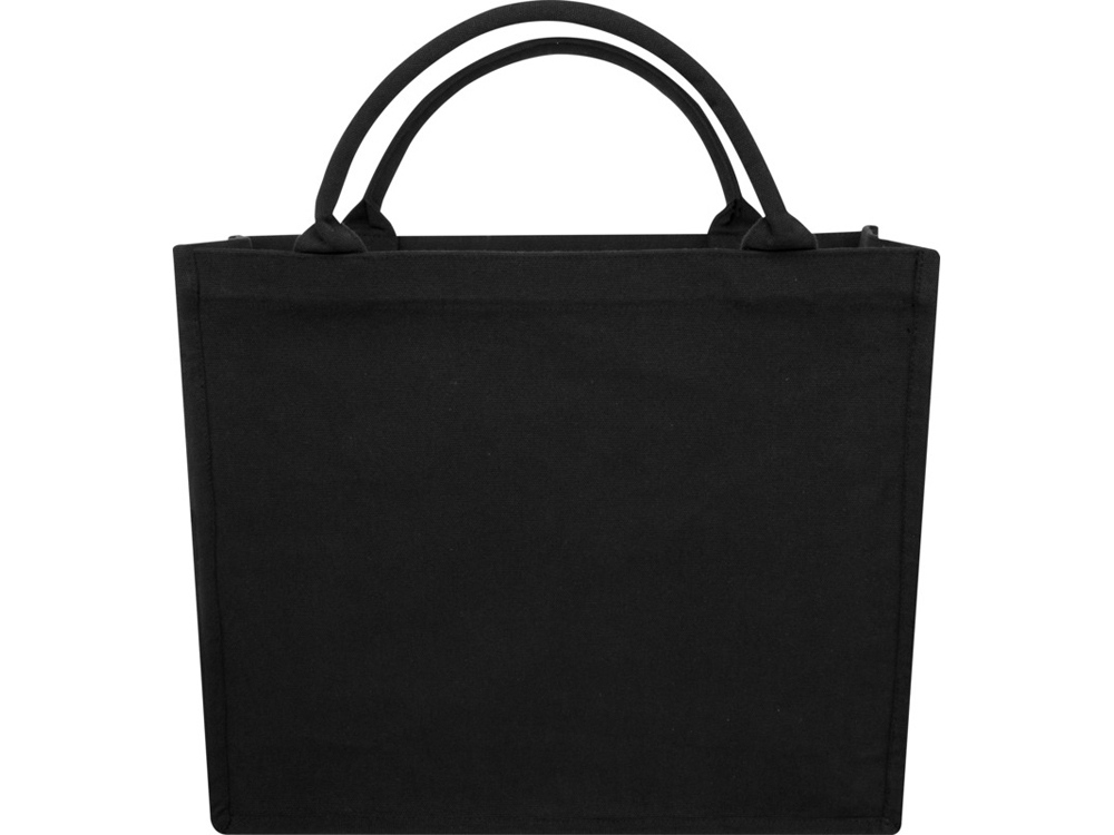 Page эко-сумка для книг из переработанного материала Aware™ плотностью 500 г/м² - Черный-2