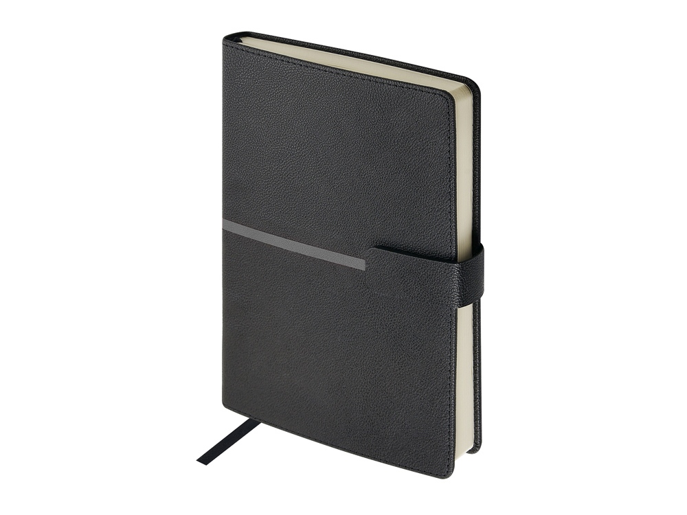 Ежедневник недатированный А5 Lyon, черный-2