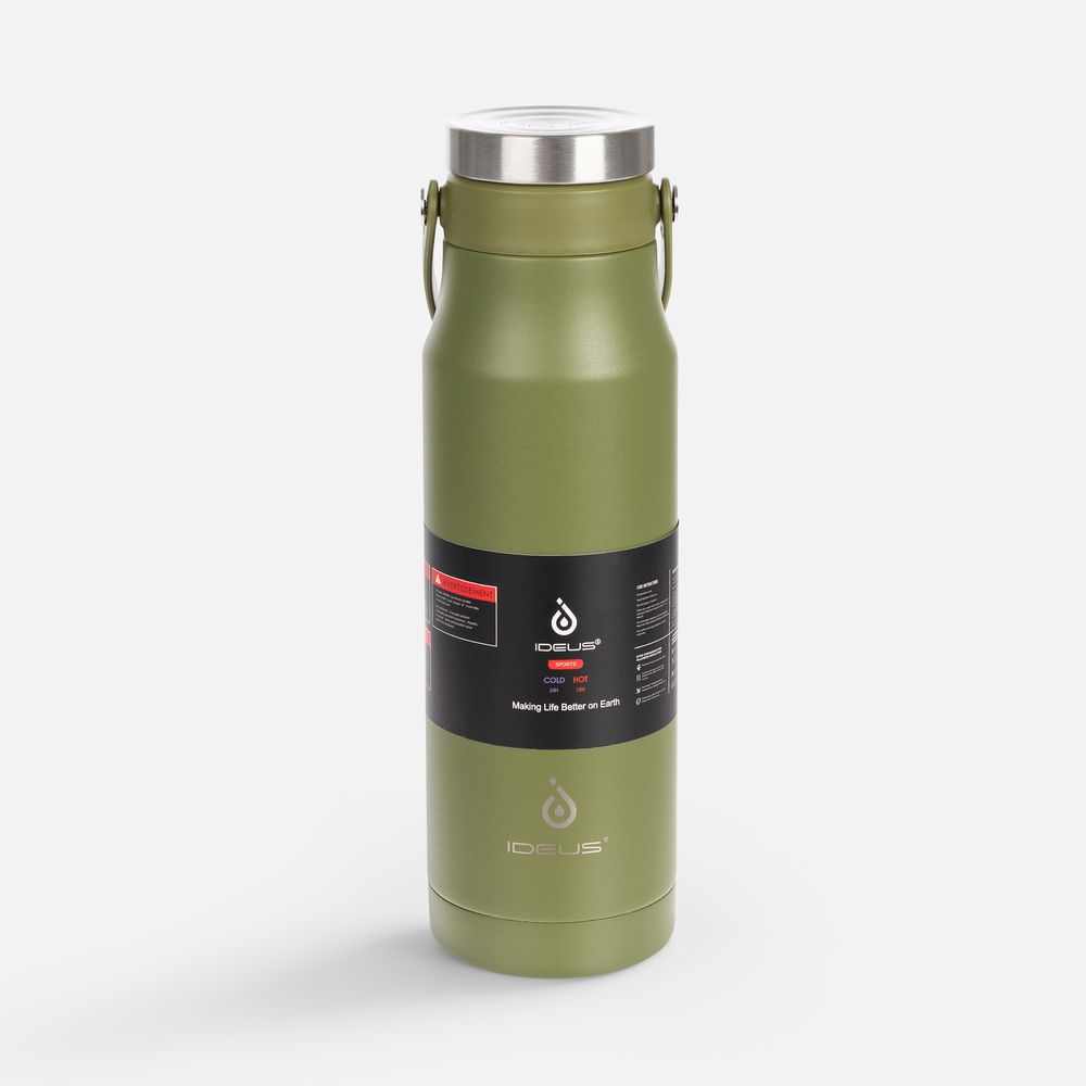 Термобутылка Tateyama, зеленая-3