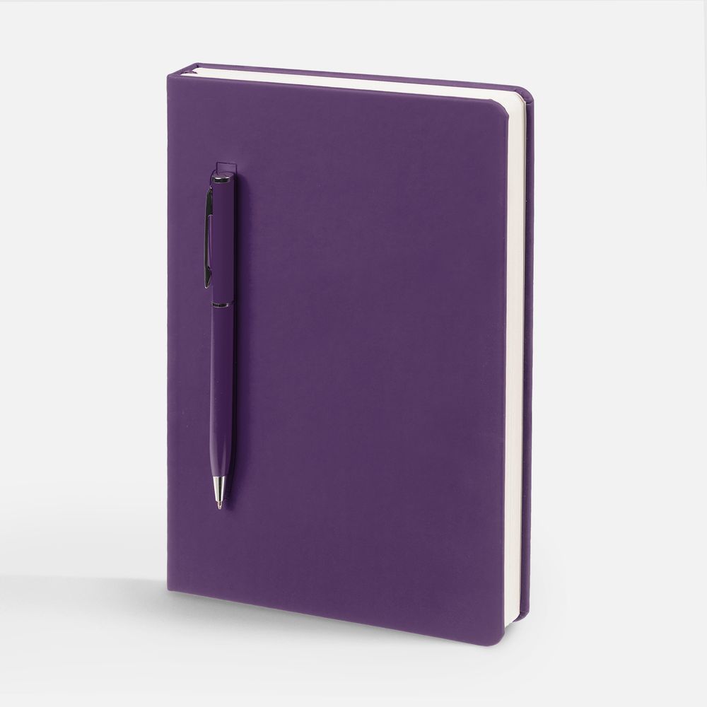 Ежедневник Magnet Shall, недатированный, фиолетовый-0