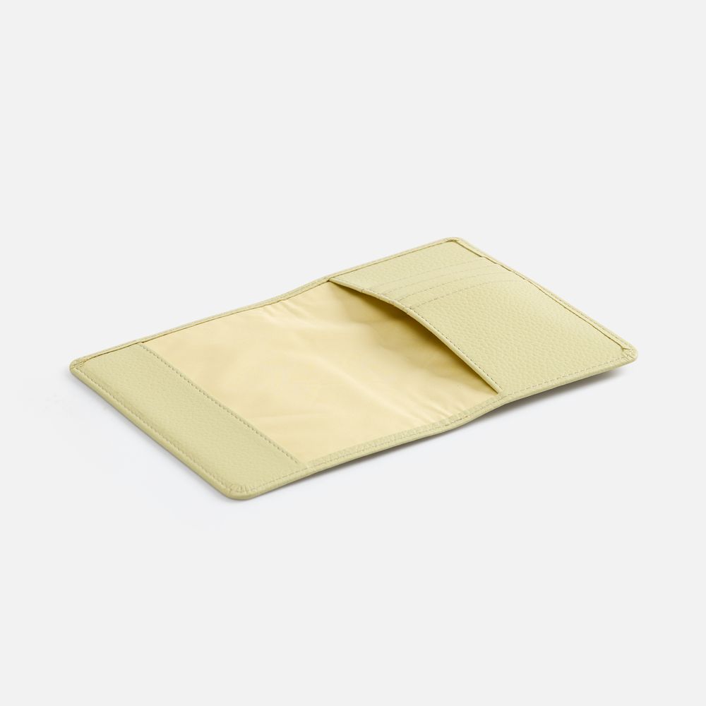 Обложка для паспорта Unison, светло-зеленая-1