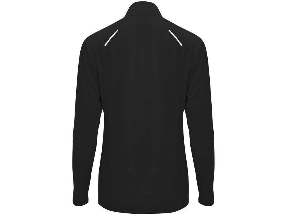 Толстовка с воротом на молнии женская Melbourne, черный-1