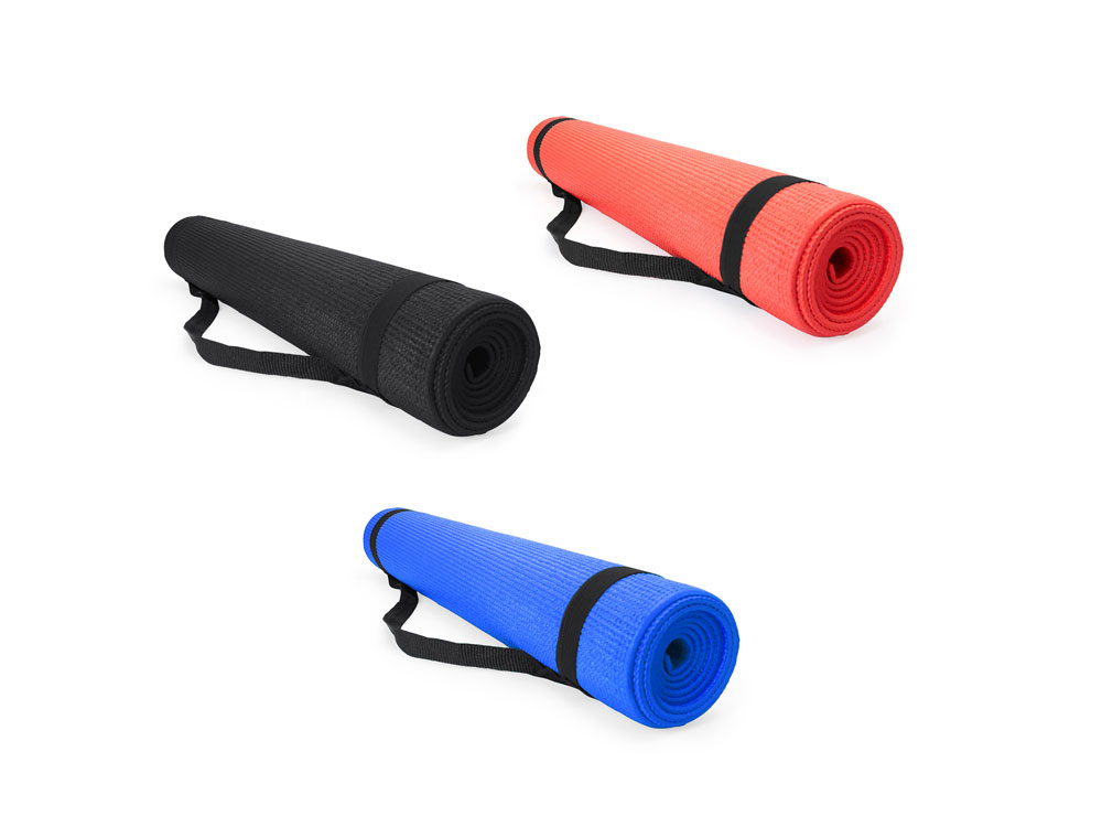 Легкий коврик для йоги CHAKRA, черный-3