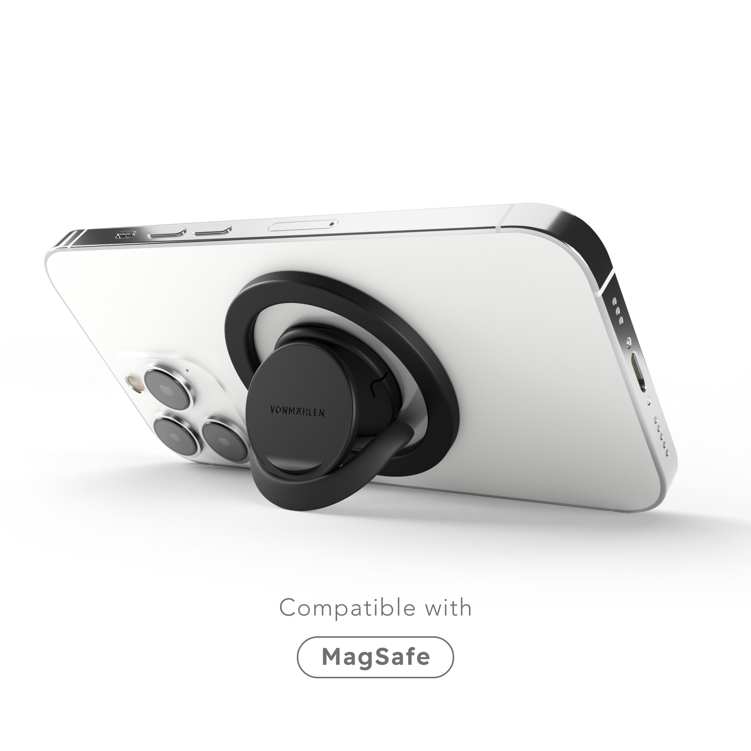 Магнитный держатель для телефона Backflip® Mag, черный-4