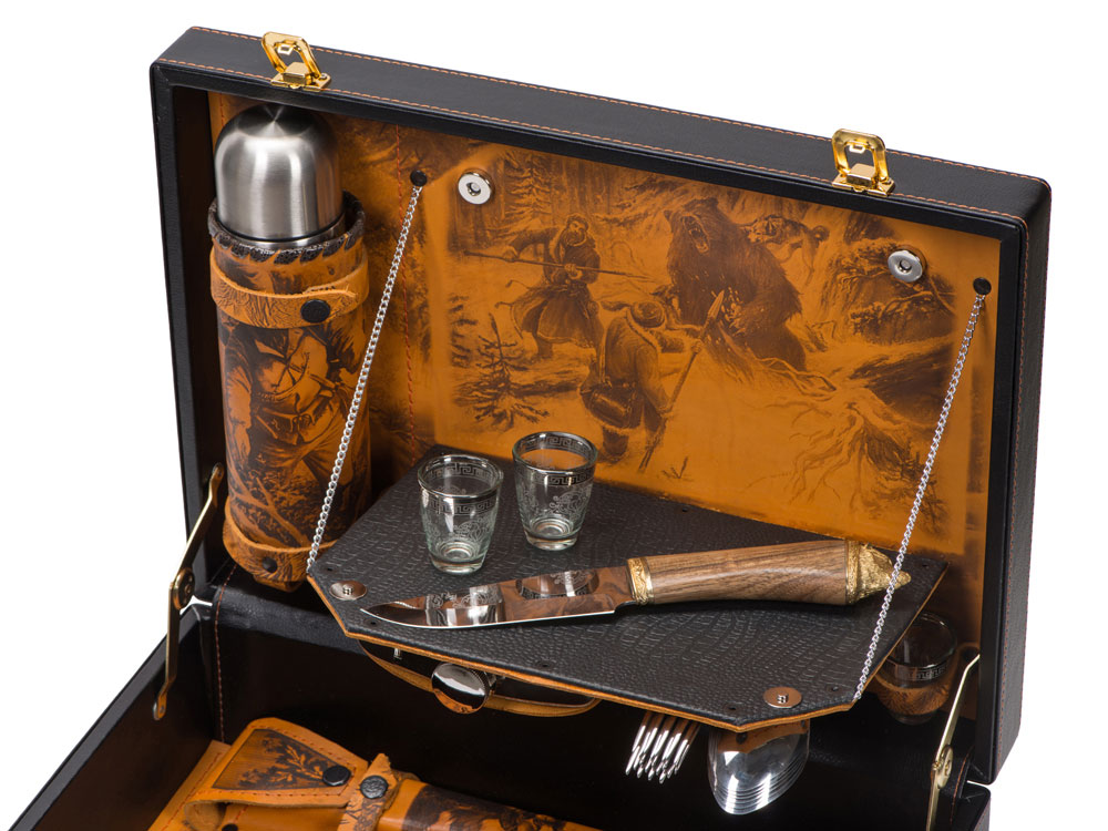 Набор Охотничий азарт, коричневый-2