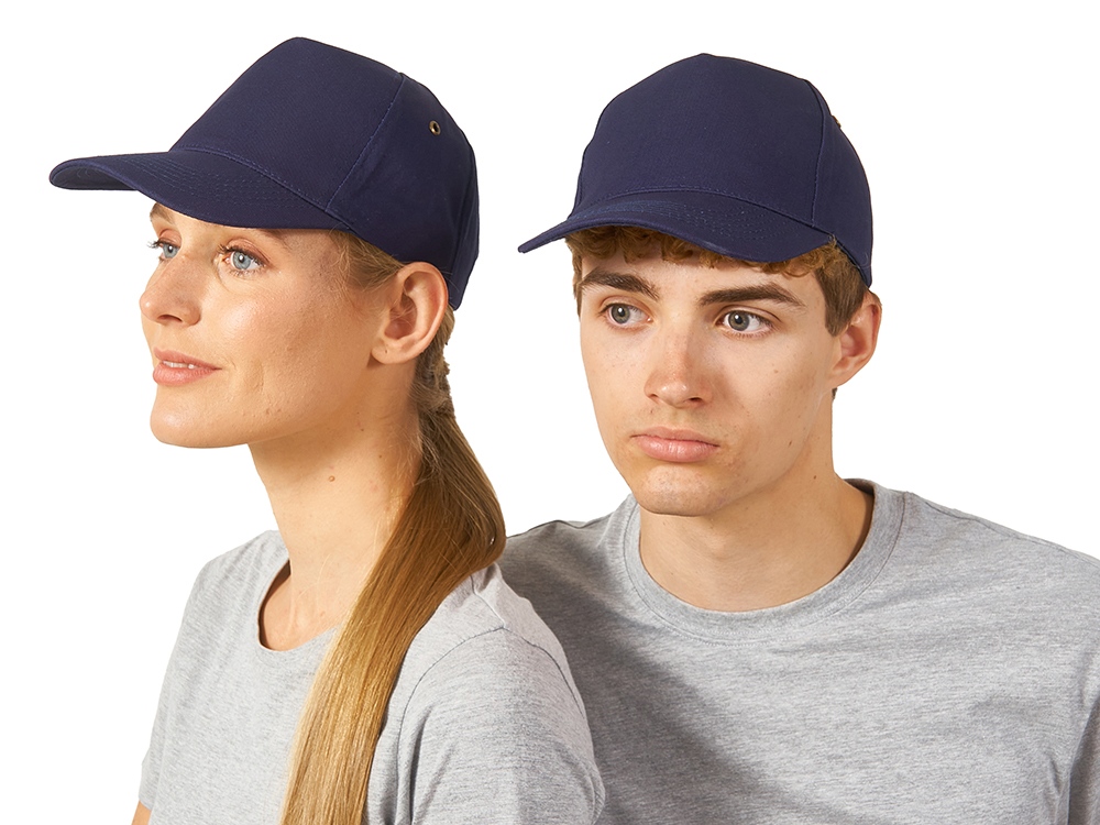 Бейсболка New York 5-ти панельная, темно-синий-0