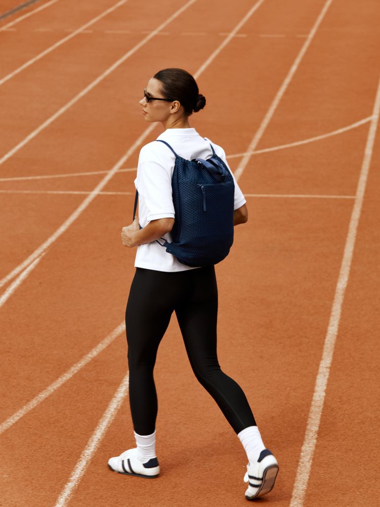 Рюкзак-мешок Verkko, темно-синий-6