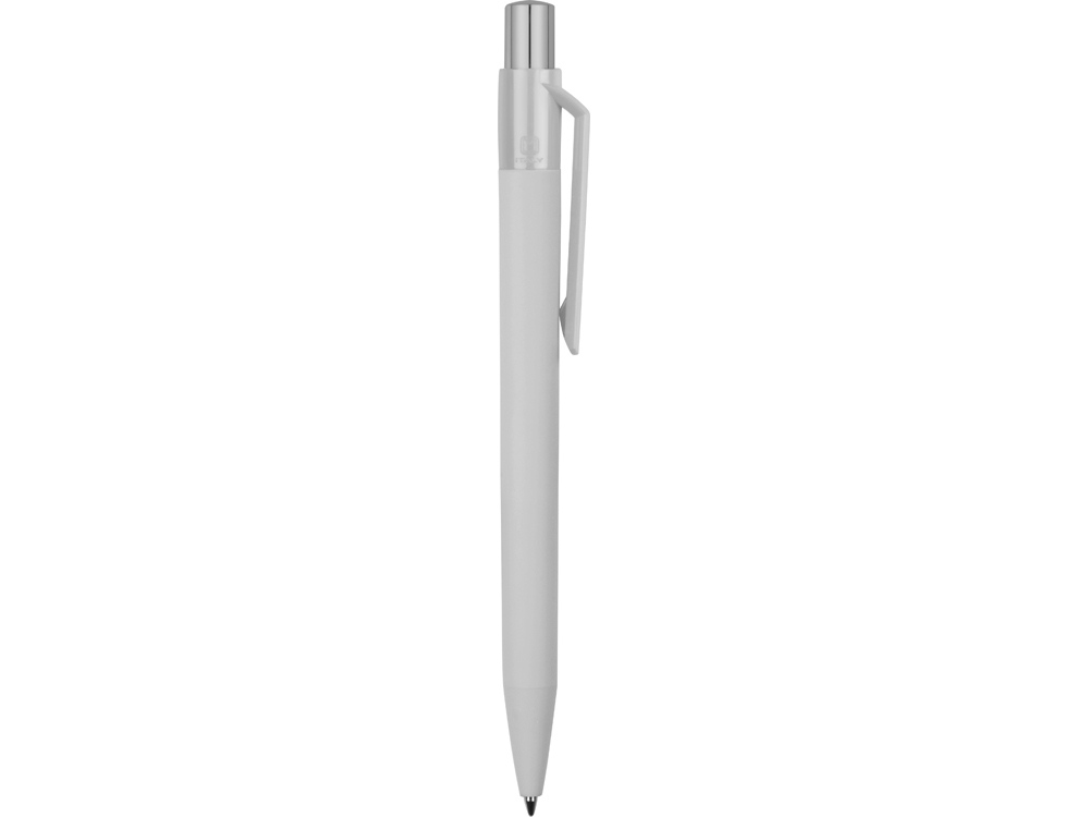 Ручка шариковая UMA ON TOP SI GUM soft-touch, серый-3