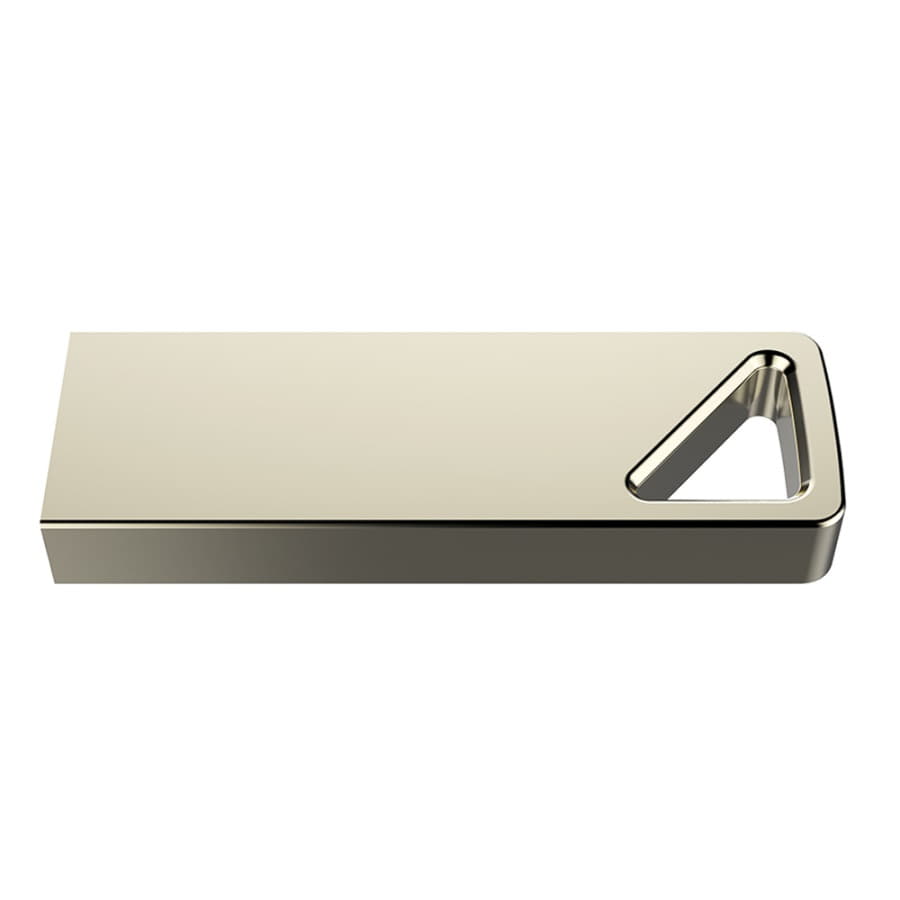 USB flash-карта SPLIT, 16Гб, сплав цинка, USB 2.0 UDP, золотистый-1