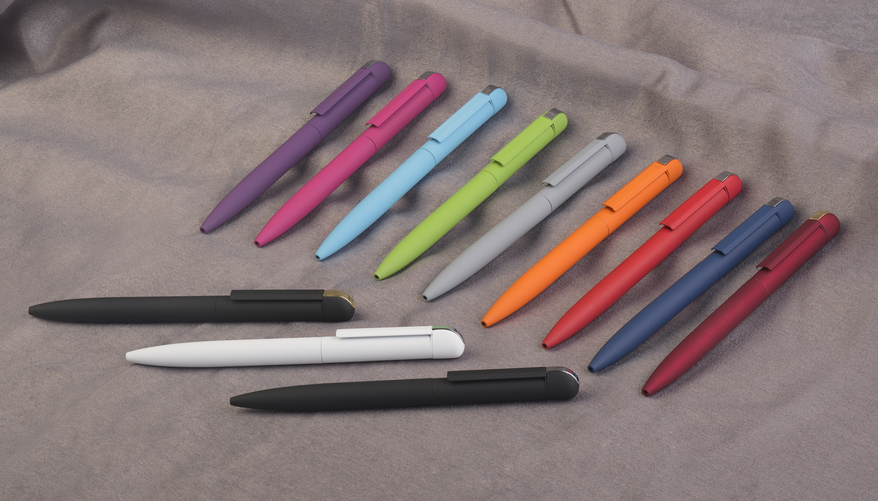 Ручка шариковая "Jupiter", покрытие soft touch-3