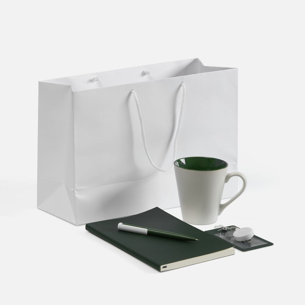 Набор Flat White, зеленый-0