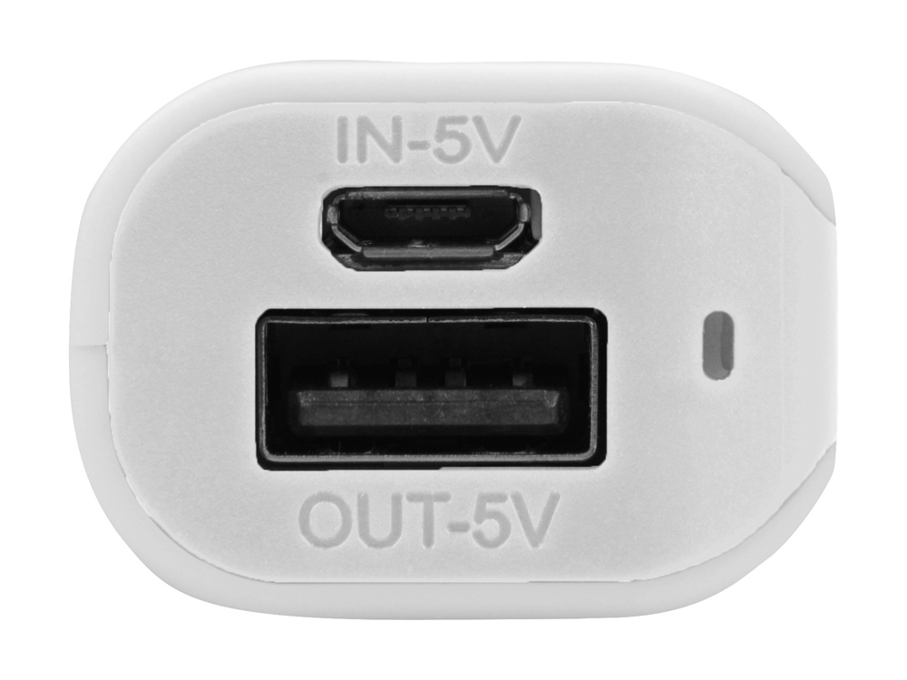 Портативное зарядное устройство (power bank) Basis, 2000 mAh, белый-2