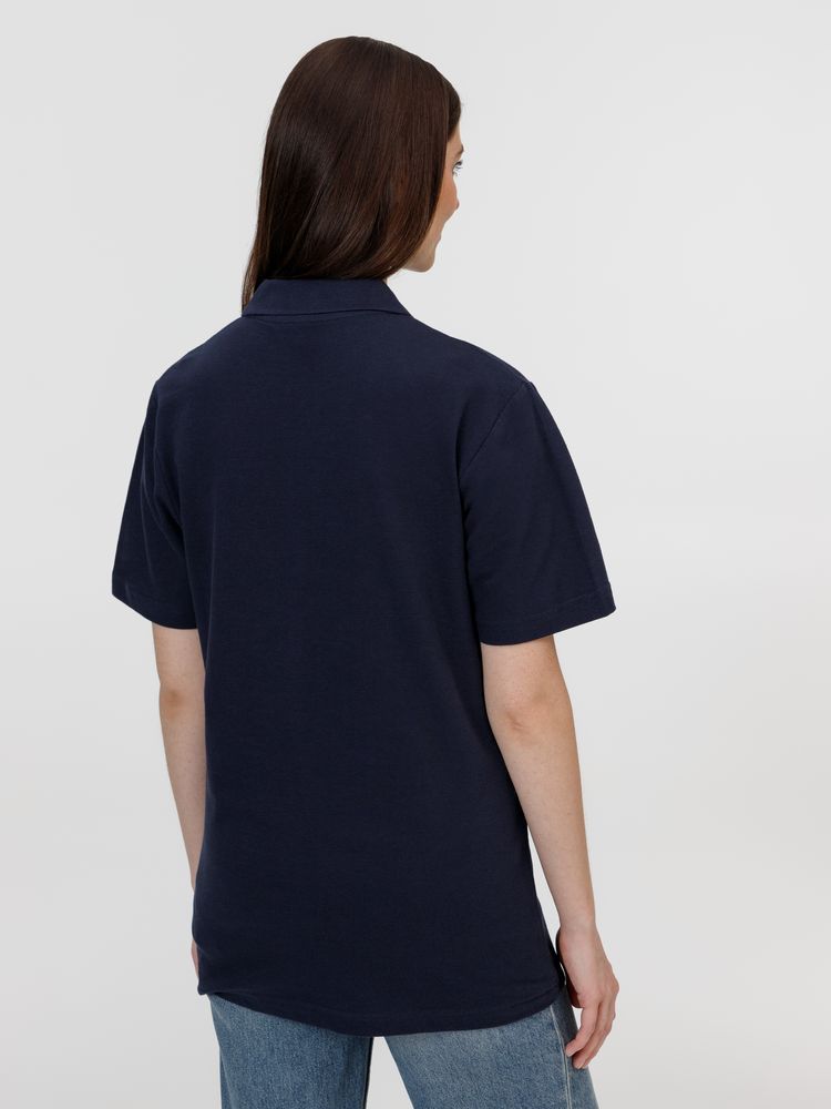 Рубашка поло унисекс Pulse, кобальт (темно-синяя)-7