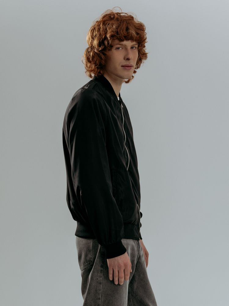 Бомбер Wigton, черный-10