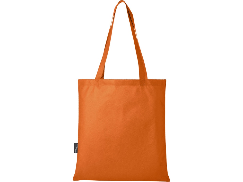 Zeus эко-сумка из нетканого материала, переработанного по стандарту GRS, объемом 6л - Оранжевый-2