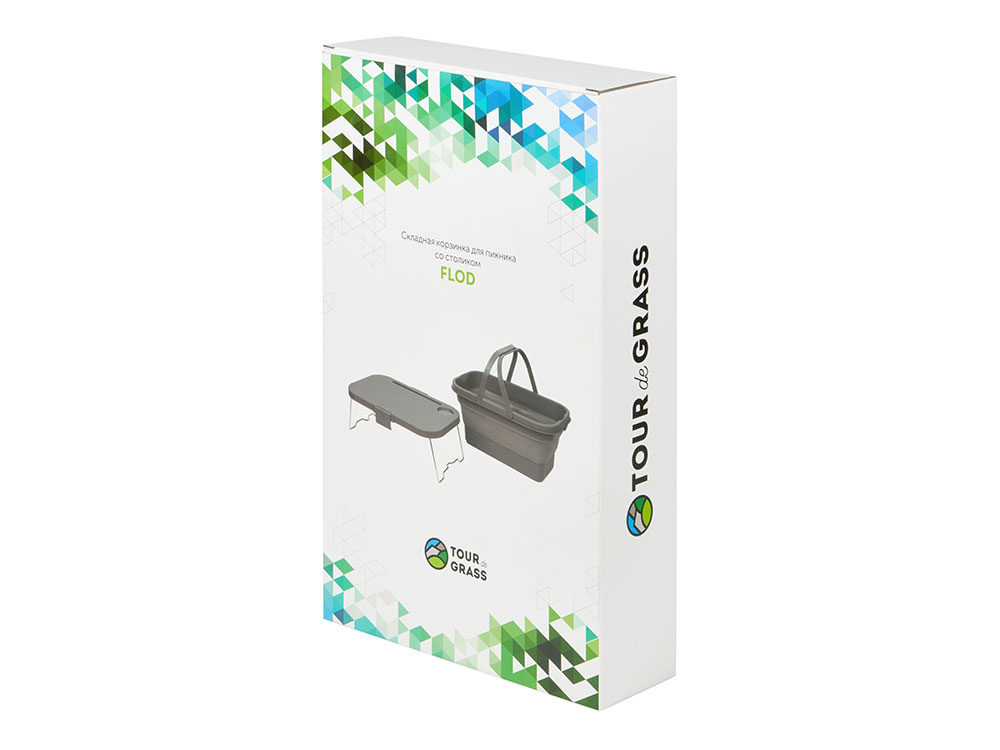 Складная корзинка для пикника со столиком Flod-8