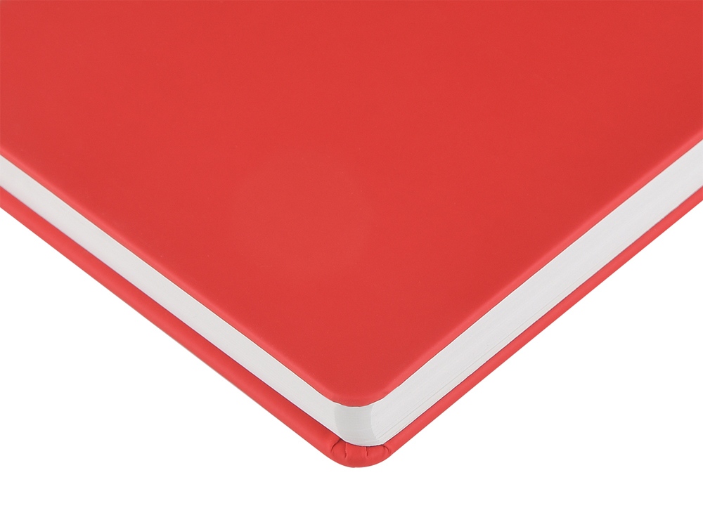 Ежедневник с каменной бумагой недатированный А5 Carrara, красный-4